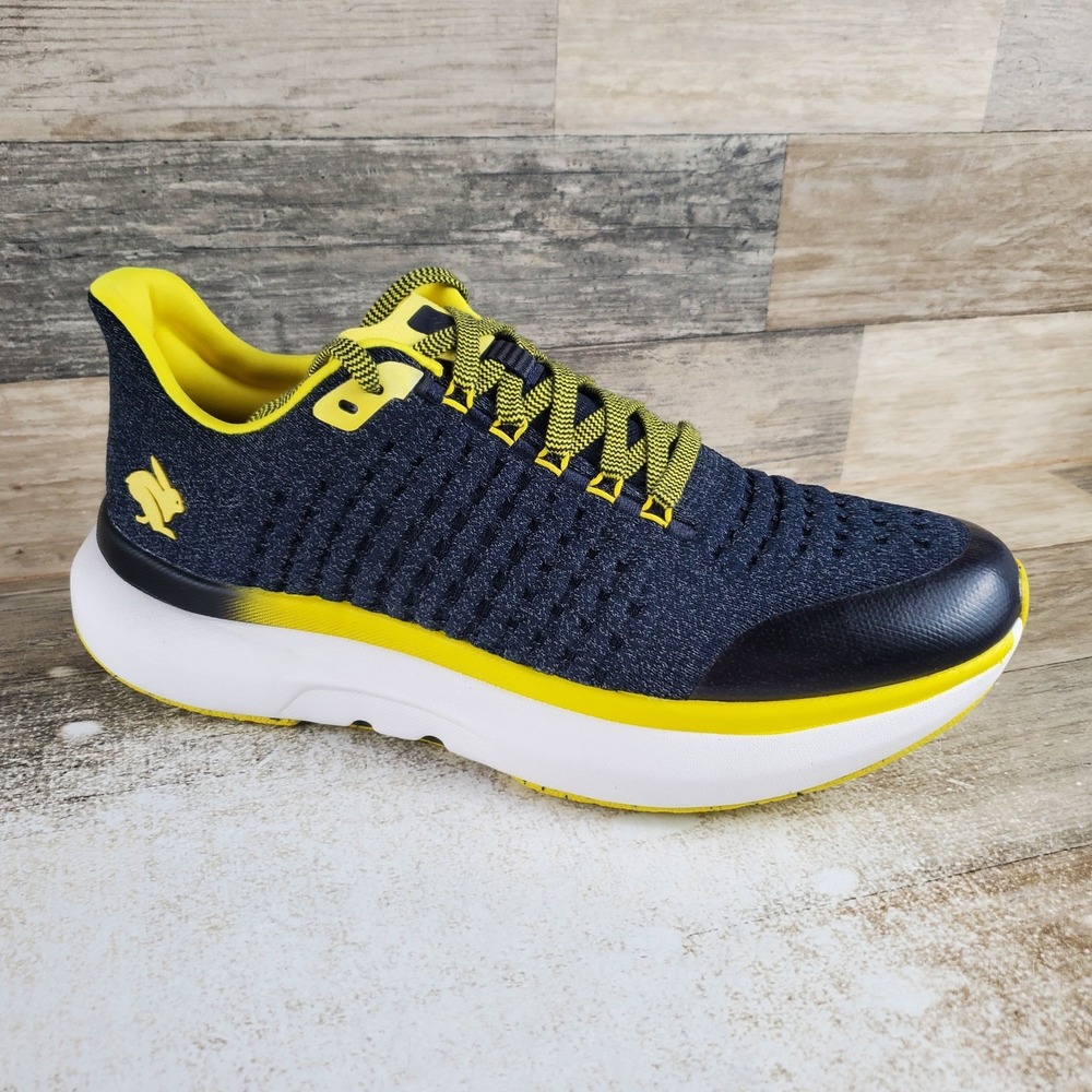 Rabbit Dream Chaser Mens Running Shoes Sz 11.5 Blazing Yellow Lace Up Sneakers